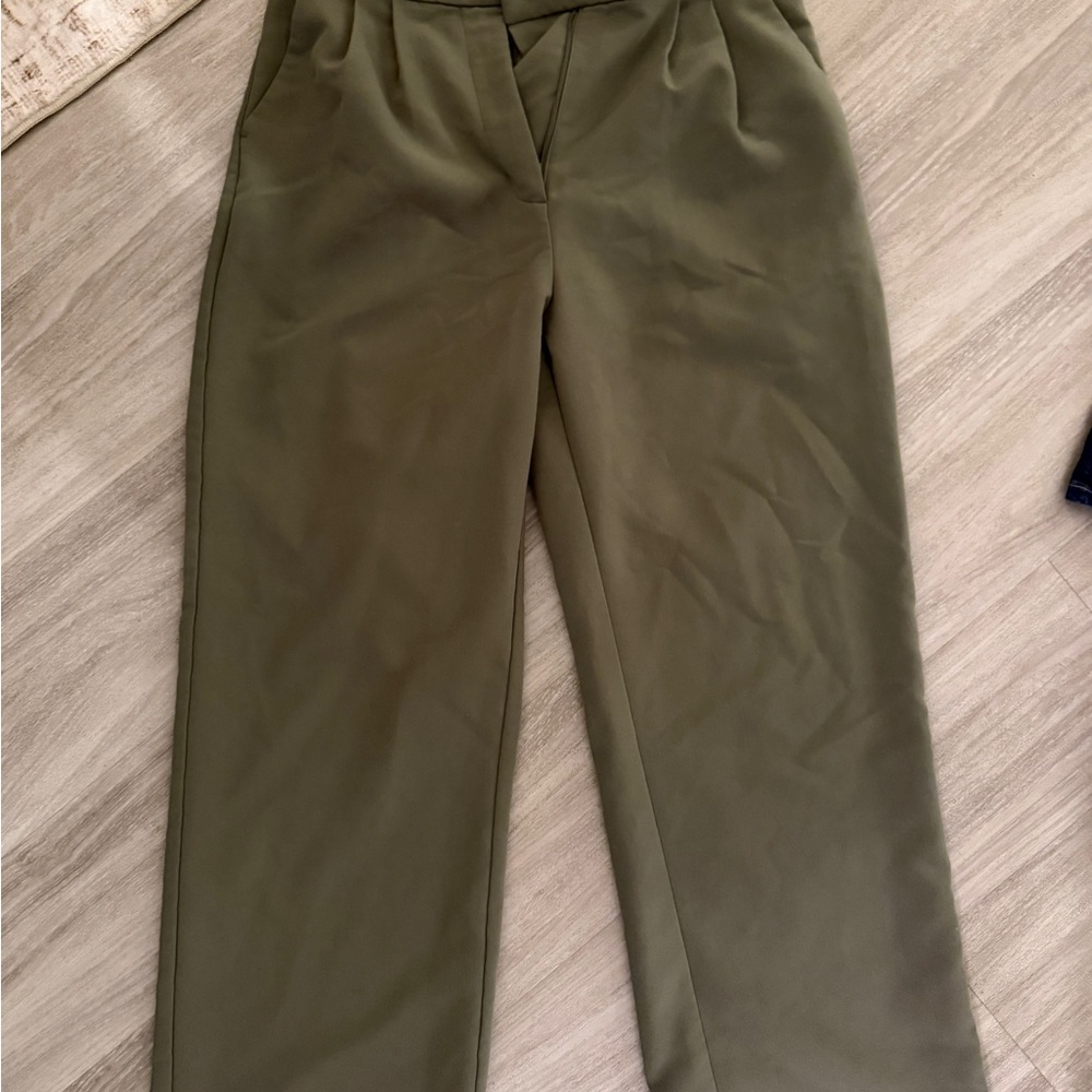 Abercrombie & Fitch Olive Trousers Pants Size 30 Long